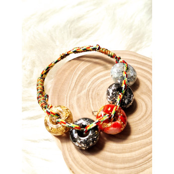 奧剛平安扣手鍊